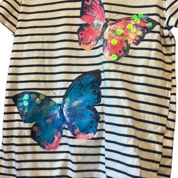 Wonder‎ Nation butterfly shirt girls size small - Picture 3 of 4